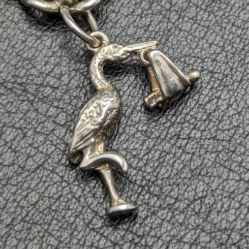 英國復古純銀魅力手鍊 28 克